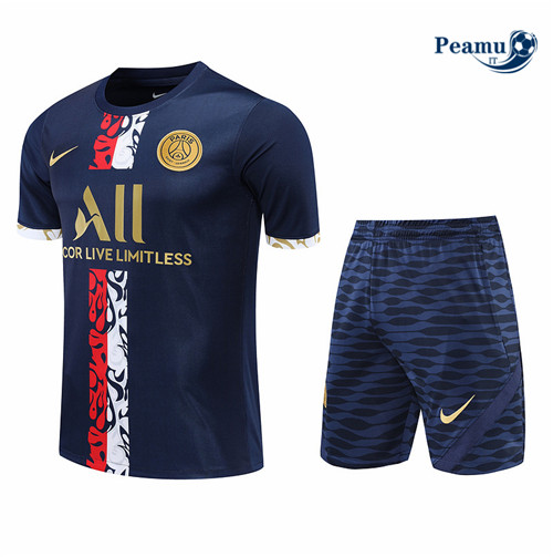 Kit Maglia Formazione Paris PSG + Pantaloni Rouge/Bleu 2022-2023 I0277