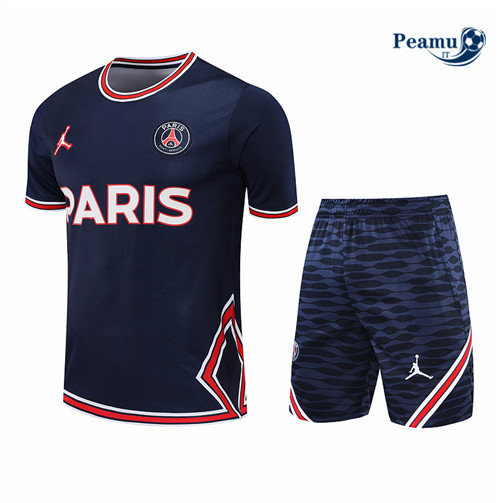 Kit Maglia Formazione polo Paris + Pantaloni Noir 2022-2023 I0285