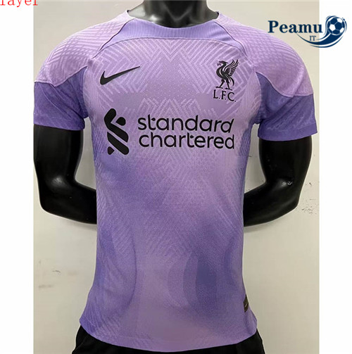 Maglia Calcio Player Liverpool Violet 2022-2023 I0740