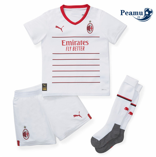 Maglia Calcio AC Milan Bambino Seconda 2022-2023 I0330