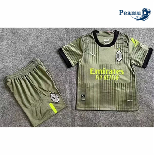 Maglia Calcio AC Milan Terza Bambino 2022-2023 I0331