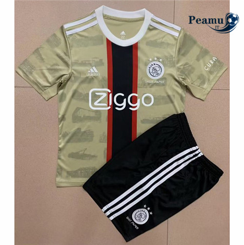 Maglia Calcio AFC Ajax Terza Bambino 2022-2023 I0316
