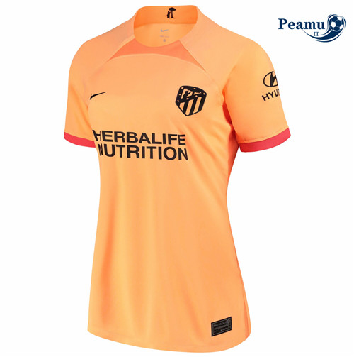 Maglia Calcio Atletico Madrid Donna Terza 2022-2023 I0437