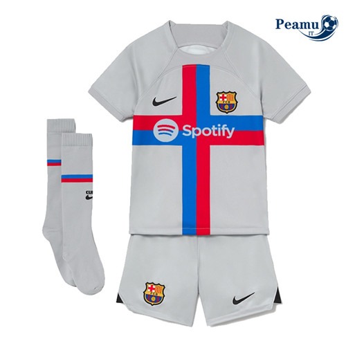 Maglia Calcio Barcellona Seconda Bambino 2022-2023 I0354
