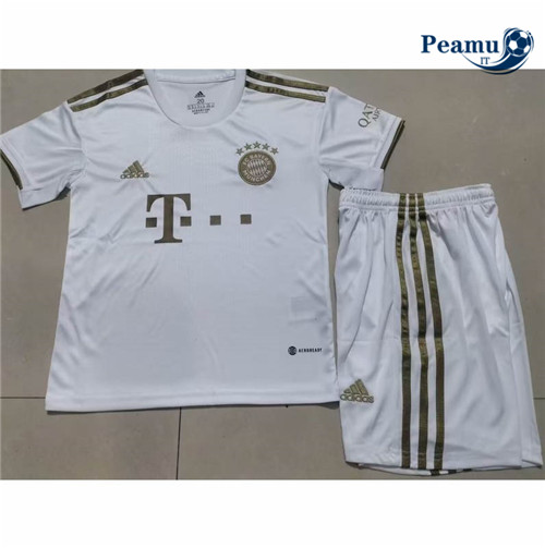 Maglia Calcio Bayern Monaco Bambino Seconda 2022-2023 I0355