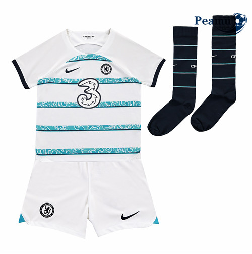 Maglia Calcio Chelsea Bambino Seconda 2022-2023 I0358