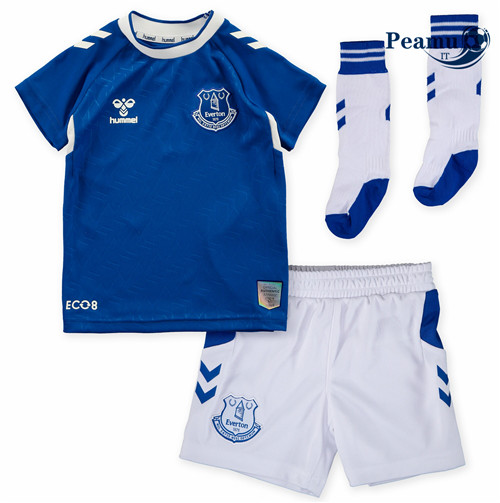 Maglia Calcio Everton Bambino Prima 2022-2023 I0362