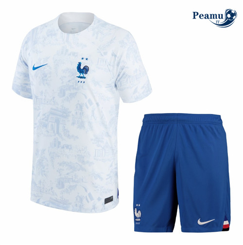 Maglia Calcio Francia Bambino Seconda 2022-2023 I0417