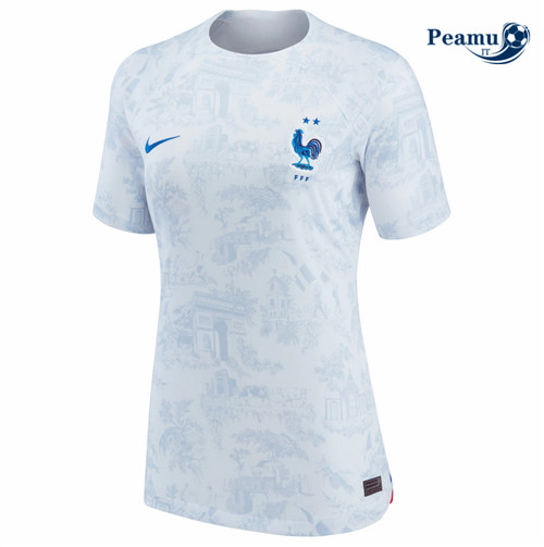 Maglia Calcio Francia Donna Seconda 2022-2023 I0446