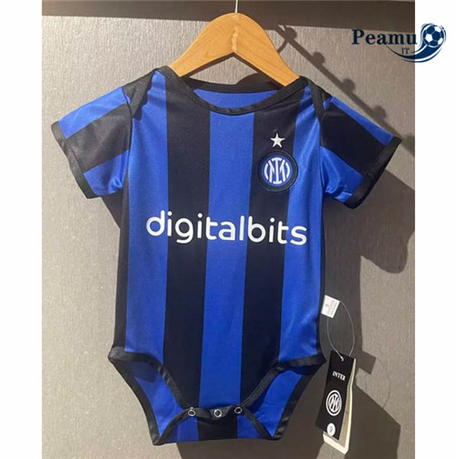 Maglia Calcio Inter Milan baby Prima 2022-2023 I0366
