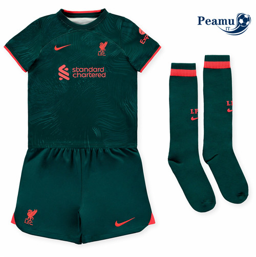 Maglia Calcio Liverpool Bambino Terza 2022-2023 I0373