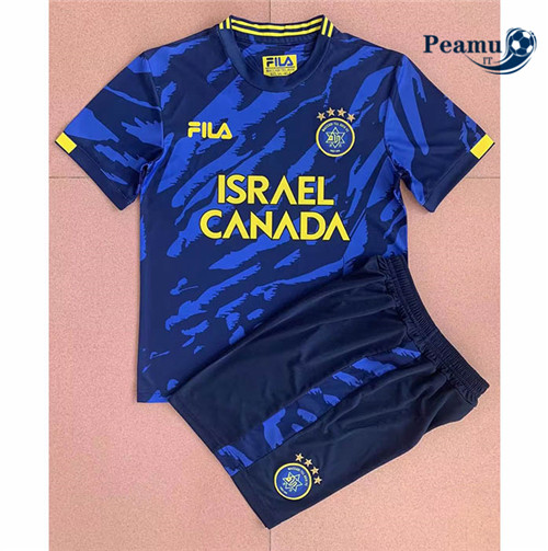 Maglia Calcio Maccabi Tel Aviv Bambino Seconda 2022-2023 I0311