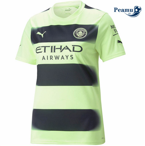 Maglia Calcio Manchester City Donna Terza 2022-2023 I0452