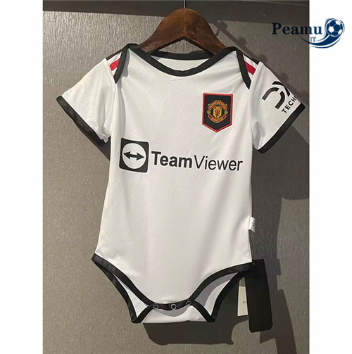 Maglia Calcio Manchester United Seconda baby 2022-2023 I0375