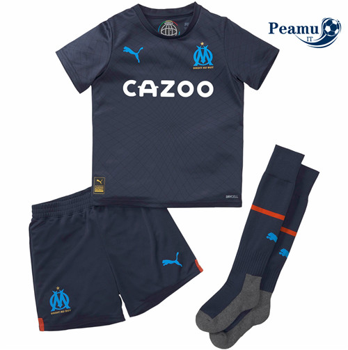 Maglia Calcio Marsiglia Bambino Seconda 2022-2023 I0376