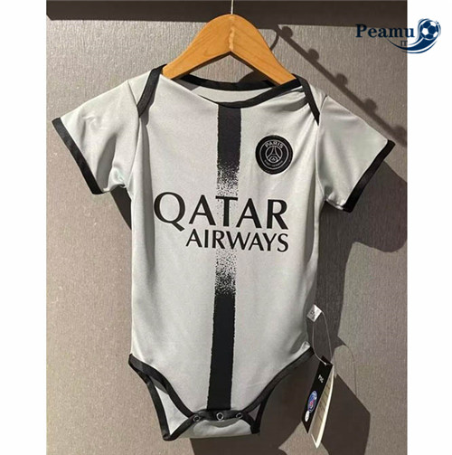 Maglia Calcio PSG baby Gris 2022-2023 I0386