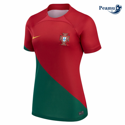 Maglia Calcio Portogallo Donna Prima 2022-2023 I0455