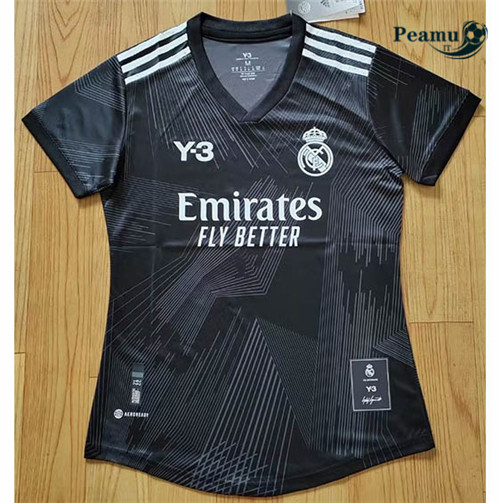 Maglia Calcio Real Madrid Donna Y3 Noir 2022-2023 I0459