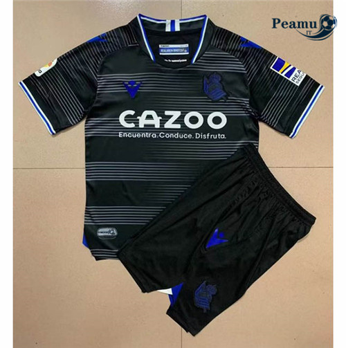 Maglia Calcio Real Sociedad Bambino Seconda 2022-2023 I0336