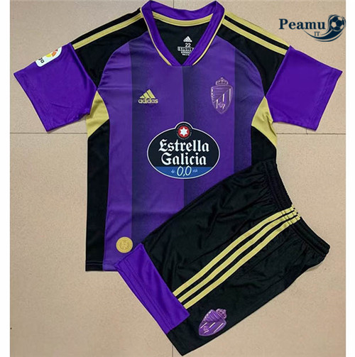 Maglia Calcio Real Valladolid Bambino Seconda 2022-2023 I0391