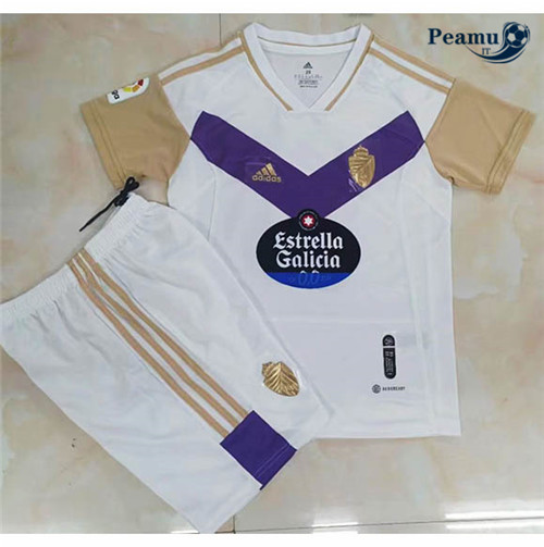 Maglia Calcio Real Valladolid Bambino Prima 2022-20235 I0393