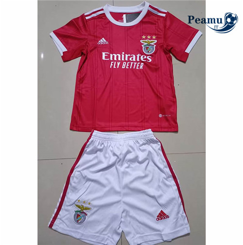 Maglia Calcio S.L Benfica Bambino Prima 2022-2023 I0326