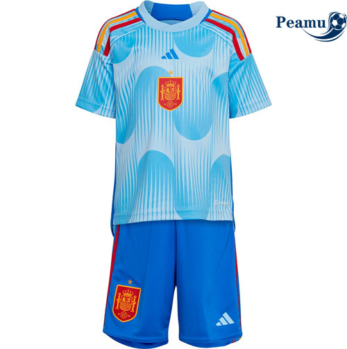 Maglia Calcio Spagna Bambino Seconda 2022-2023 I0430