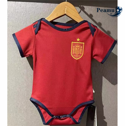 Maglia Calcio Spagna baby Prima 2022-2023 I0432