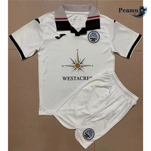 Maglia Calcio Swansea City Bambino Prima 2022-2023 I0315