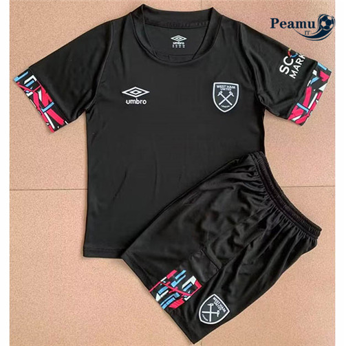 Maglia Calcio West Ham Bambino Seconda 2022-2023 I0401
