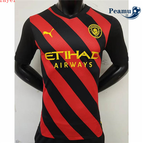 Maglia Calcio Player Manchester City Seconda 2022-2023 I0744