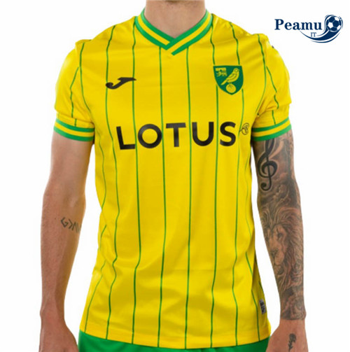 Maglia Calcio Norwich City Prima 2022-2023 I0756