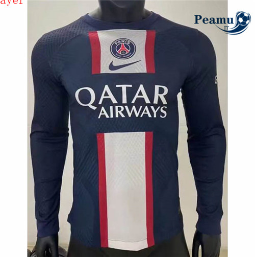 Maglia Calcio Player PSG Prima Manica lunga 2022-2023 I0712