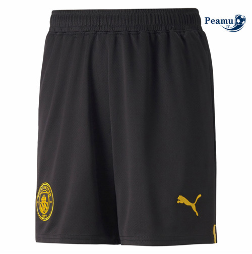 Maglia Calcio Pantaloncini Manchester City Seconda 2022-2023 I0490