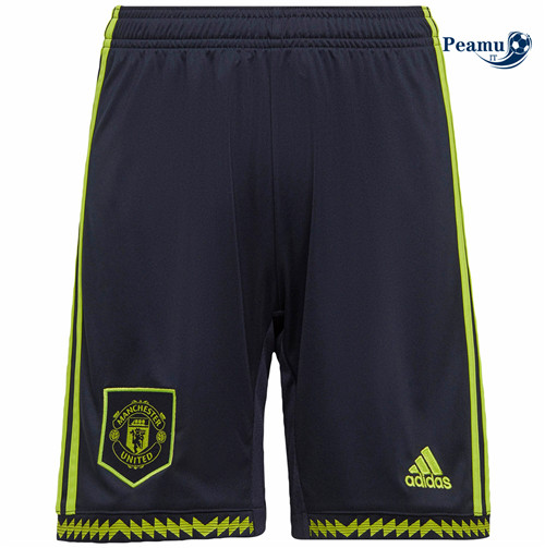 Maglia Calcio Pantaloncini Manchester United Terza 2022-2023 I0492
