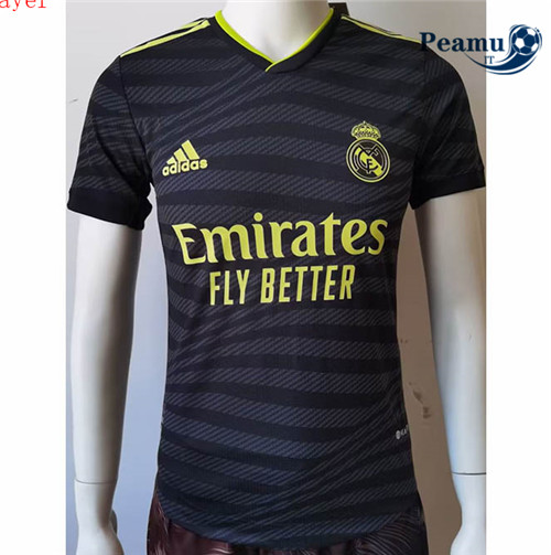 Maglia Calcio Player Real Madrid Terza Noir 2022-2023 I0656