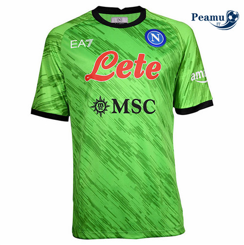 Maglia Calcio SSC Napoli Portiere Vert 2022-2023 I0528