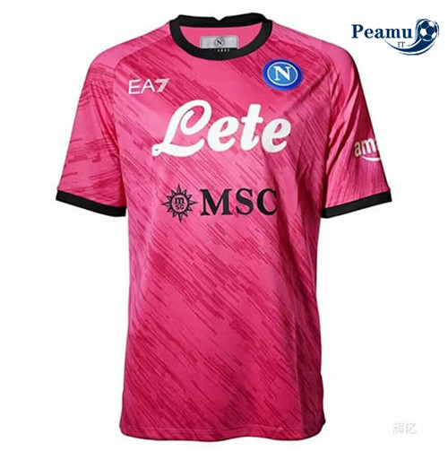 Maglia Calcio SSC Napoli Portiere Rouge 2022-2023 I0529