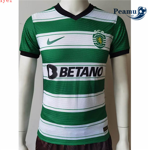 Maglia Calcio Player Sporting CP Prima 2022-2023 I0687