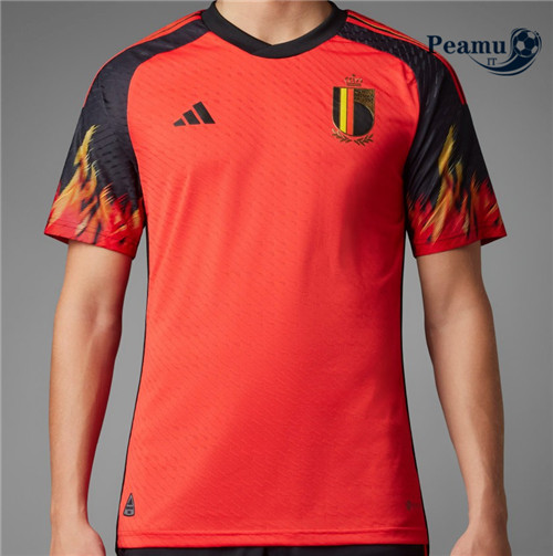 Maglia Calcio Belgio Prima 2022-2023 I0791