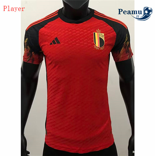 Maglia Calcio Player Belgio Prima 2022-2023 I0792