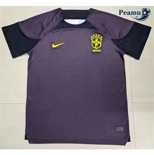 Maglia Calcio Brasile Portiere 2022-2023 I0794