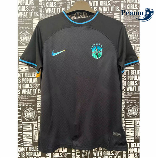 Maglia Calcio Brasile Noir 2022-2023 I0796