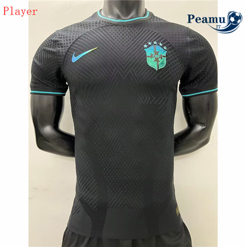 Maglia Calcio Player Brasile Noir 2022-2023 I0800