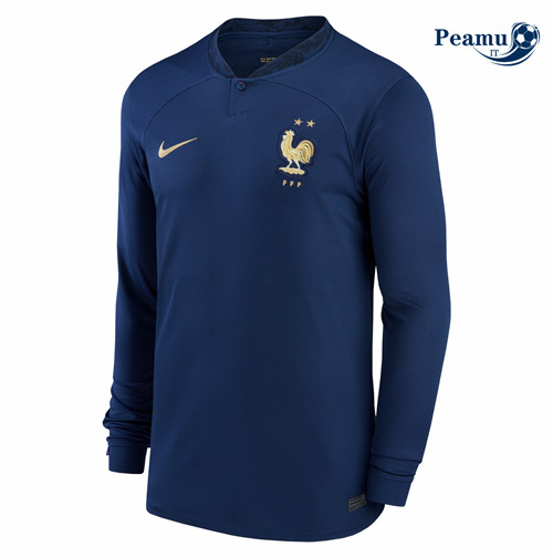 Maglia Calcio Francia Prima Manica lunga 2022-2023 I0824