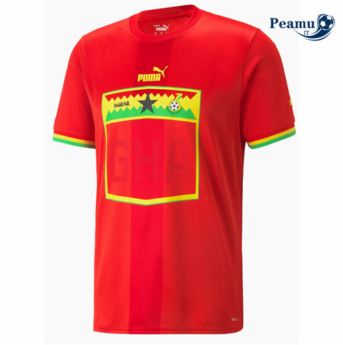 Maglia Calcio Ghana Seconda 2022-2023 I0830