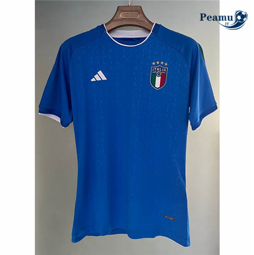 Maglia Calcio Italia Formazione Blu 2022-2023 I0840