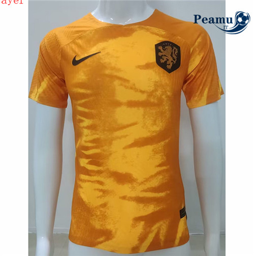 Maglia Calcio Player Paesi Bassi Prima 2022-2023 I0856