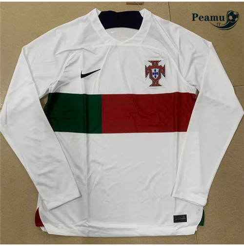 Maglia Calcio Portogallo Seconda Manica lunga 2022-2023 I0859