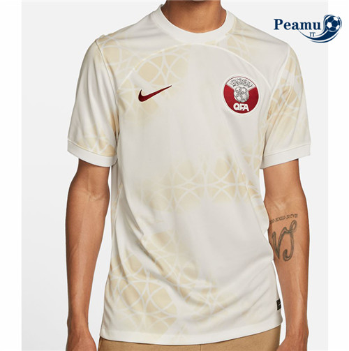 Maglia Calcio Qatar Seconda 2022-2023 I0860